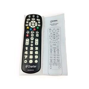 Charter  UR3-SR3M-CHD Black Wireless Battery Operated Remote Control remote